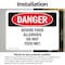 Signmission Safety Culture Sign, 7 in Width, Vinyl Decal, Rectangle OS-2PACK-DS-D-57-L-2049 - alternate 6
